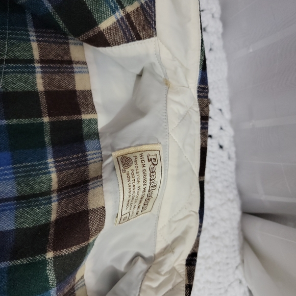 NWOT RARE Vintage Men's Size S Pendleton Wool Flanmel Shirt Made In USA - Picture 5 of 7